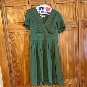 Banana Republic Olive Midi Dress